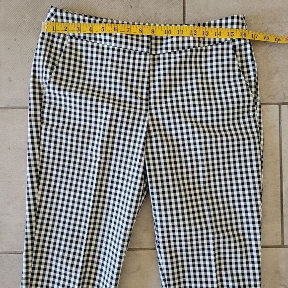 Donna RICCO CHECKERED ANKLE/CROPPED PANTS SIZE 8‎ - Picture 8 of 12